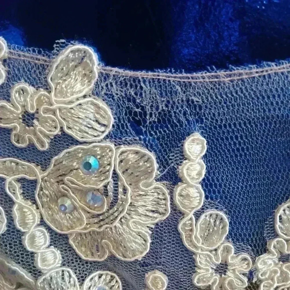 Elizabeth K by gls sleeveless Sequined Prom dress size XXL - Picture 11 of 16